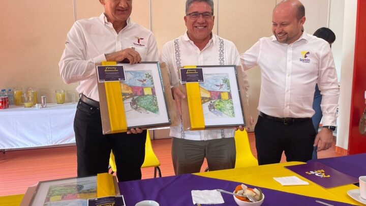 PRESENTE ARMANDO MARTINEZ EN INAUGURACIÓN DE ANDADOR EN INSTALACIONES DEL CRIT TELETÓN