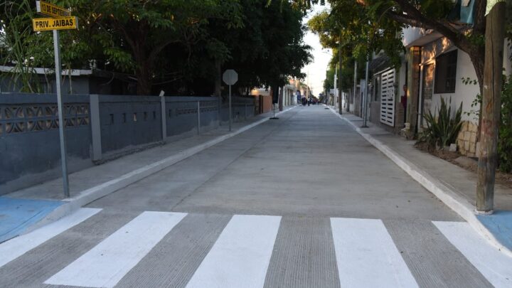 NUEVA CALLE PAVIMENTACIÓN EN LA NIÑOS HÉROES