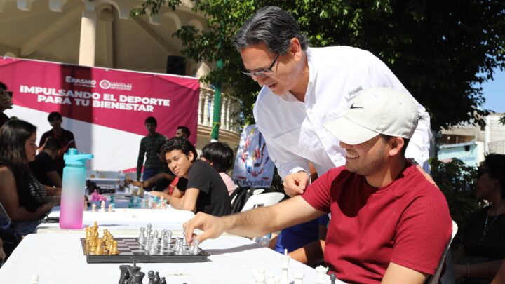 ERASMO GONZÁLEZ ROBLEDO PROMUEVE EL “DEPORTE CIENCIA” EN NIÑAS, NIÑOS Y JÓVENES MADERENSES.