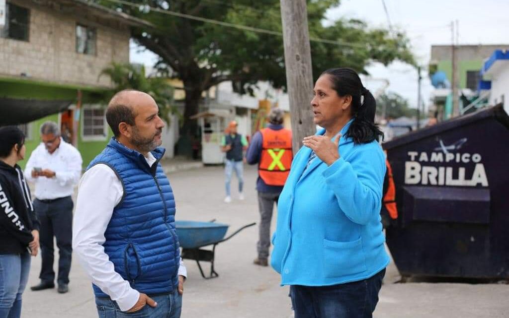 Encabeza Pepe Schekaibán Jornada Diciendo y Haciendo en la Colonia Morelos