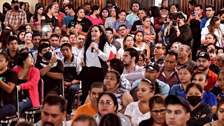 EN RÍO BRAVO, OLGA SOSA BRINDA CONFERENCIA “LA TRANSFORMACIÓN LABORAL EN TAMAULIPAS”