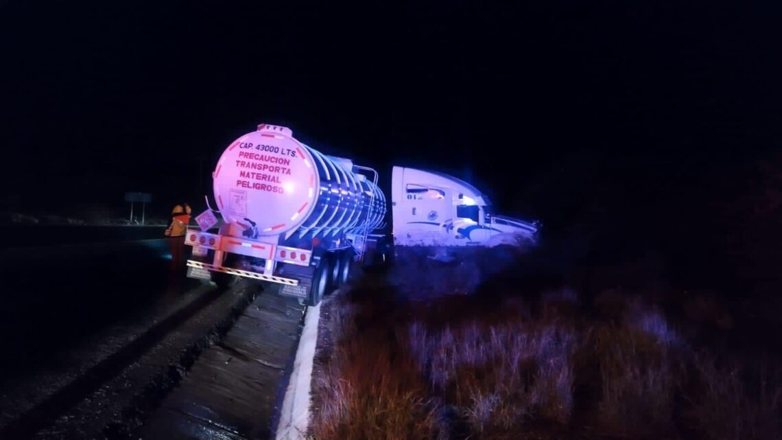 PIPA SE SALE DEL CAMINO EN LA VICTORIA-JAUMAVE