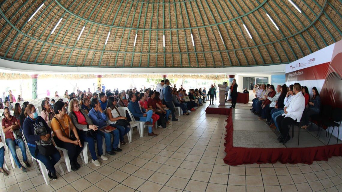 SINERGIA CON GOBIERNO DEL ESTADO PROMUEVE MAYOR CERTIDUMBRE PATRIMONIAL EN FAMILIAS DE ALTAMIRA