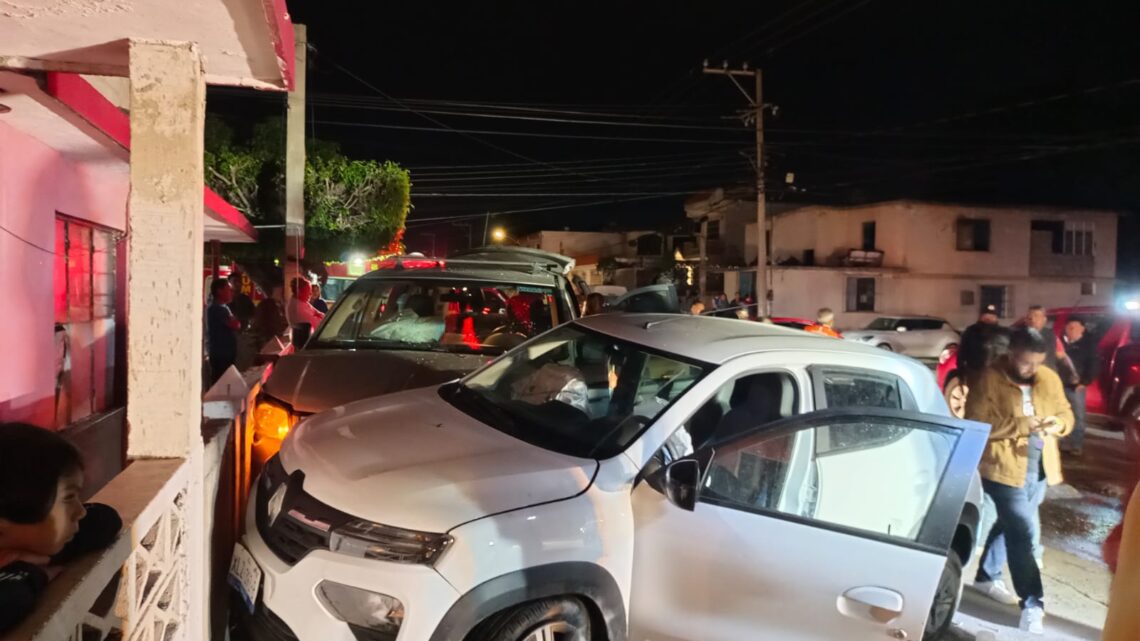 FUERE CHOQUE EN CIUDAD MADERO