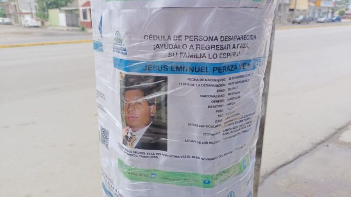 COLECTIVO SE MANIFIESTA Y PIDE A AMLO SU AYUDA PARA BUSCAR A SUS DESAPARECIDOS