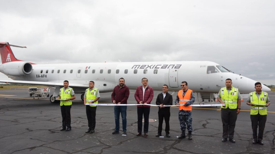 LLEGA MEXICANA DE AVIACIÓN EN TAMAULIPAS; ABRE RUTA AIFA- CIUDAD VICTORIA