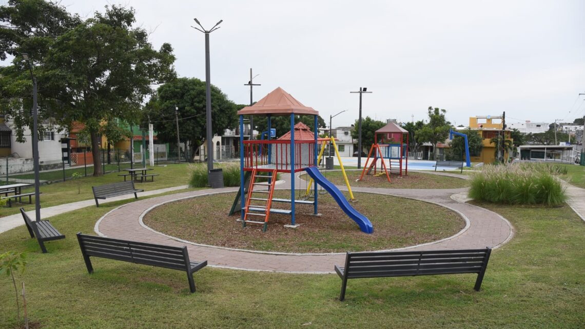 MODERNIZAN PARQUES RECREATIVOS EN TAMPICO
