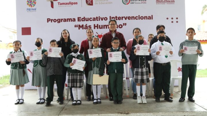 ERASMO GONZÁLEZ HACE AMPLIO RECONOCIMIENTO A MÁS DE 3 MIL NIÑAS Y NIÑOS POR SU FORMACIÓN EDUCATIVA EN VALORES