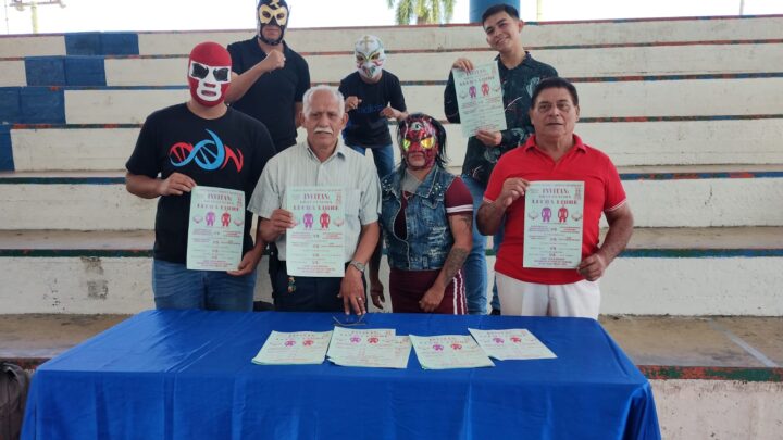 HABRÁ FUNCIÓN DE LUCHA LIBRE EN CASA DEL VOCEADOR EL PRÓXIMO SÁBADO