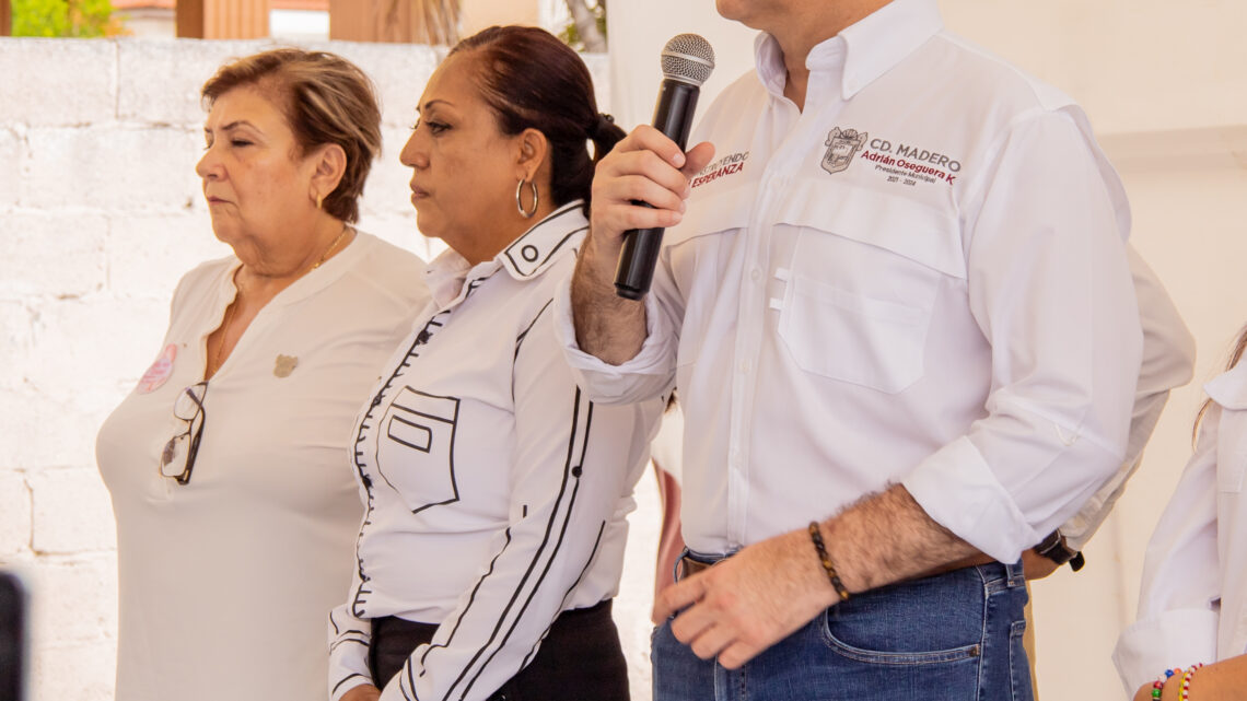 SEGUIREMOS IMPULSANDO EL DESARROLLO URBANO DE CD. MADERO: ADRIÁN OSEGUERA