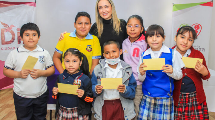 BENEFICIA ANA CRISTINA A MENORES CON APOYO DE BECAS EDUCATIVAS