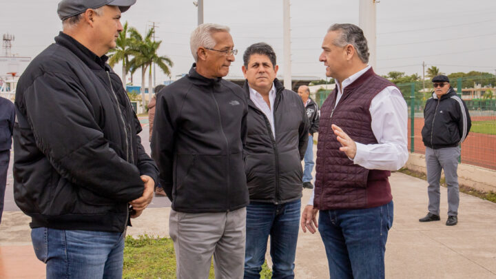 PROYECTA ADRIÁN OSEGUERA IMPORTANTE OBRA DEPORTIVA EN CIUDAD MADERO