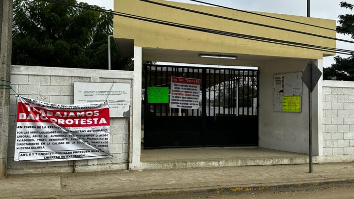 CONFLICTO INTERNO SE DEJA VER EN LA ESCUELA SECUNDARIA 82 EN ALTAMIRA