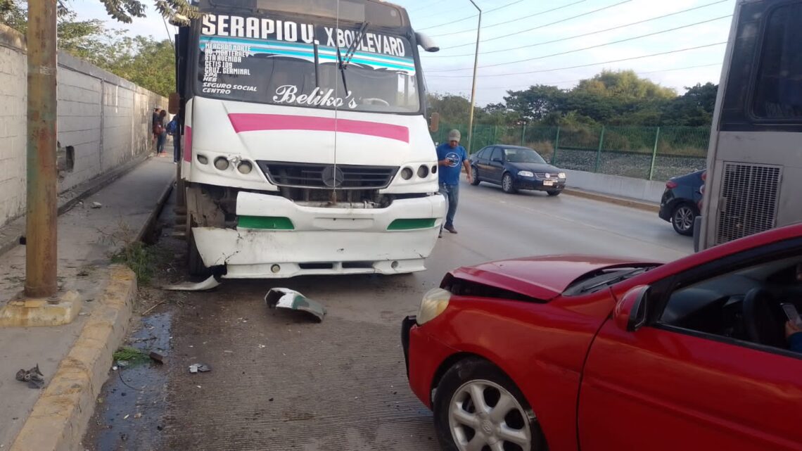 MAÑANA DE ACCIDENTES EN MADERO.