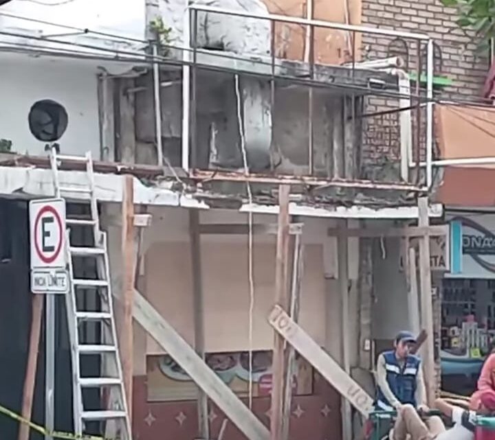 TREINTA CORNISAS DE EDIFICIOS EN EL CENTRO DE MADERO SON DE RIESGO.