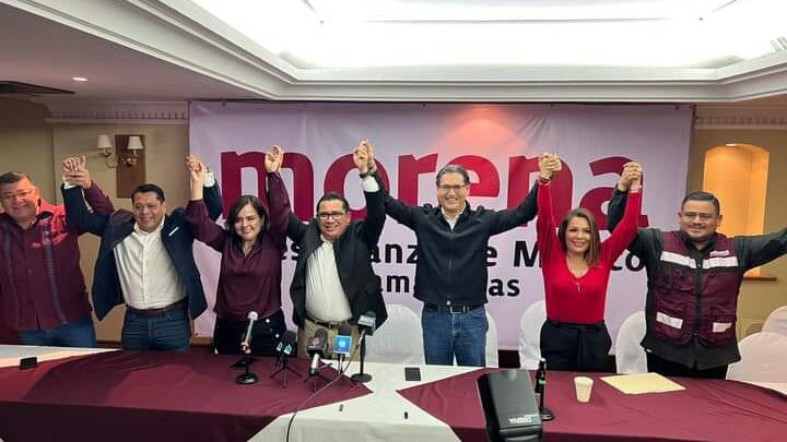 GANA ERASMO GONZÁLEZ ENCUESTA DE MORENA.