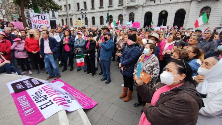 Más de 1500 Ciudadanos Exigen en Tampico a la Federación Saque “Las Manos” del Proceso Electoral