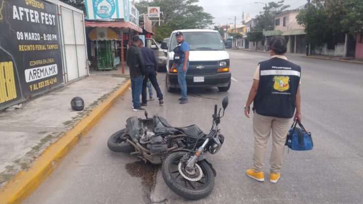 MOTOCICLISTAS DE REPARTOS LOS QUE MÁS PARTICIPAN EN CHOQUES.