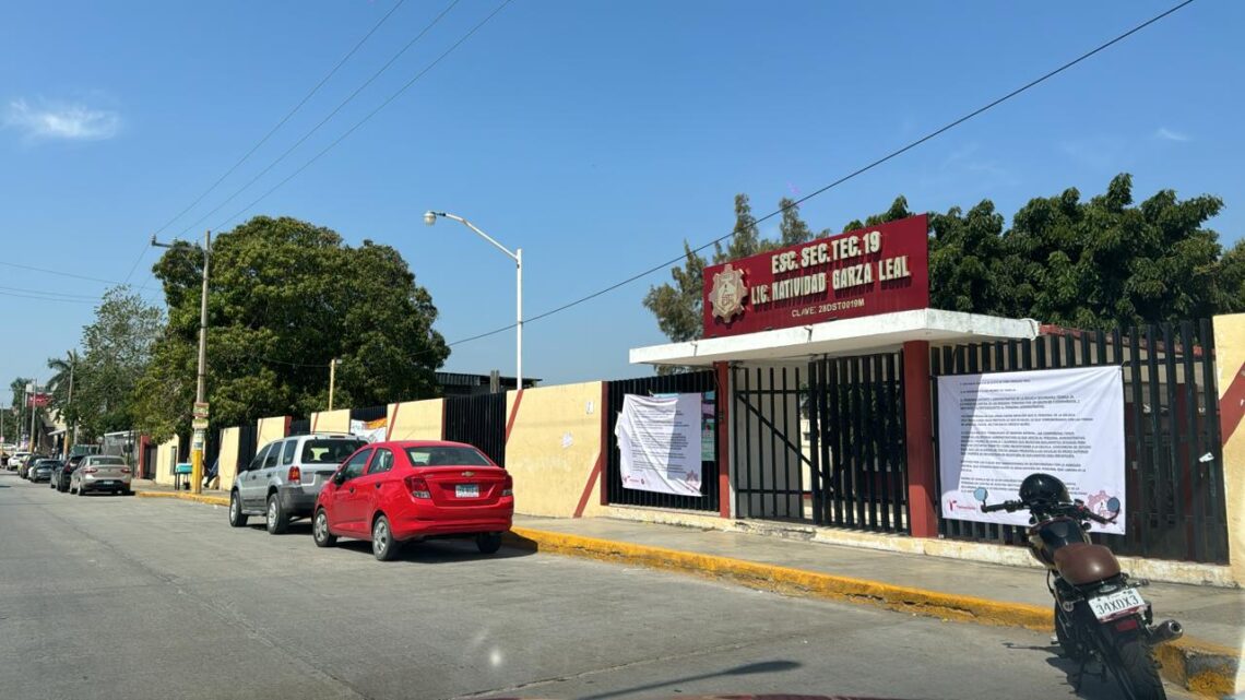 CONFLICTO EN SECUNDARIA 19 DE MADERO DEBE  INVESTIGARSE.