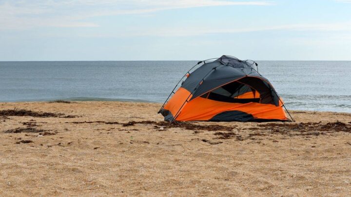 LLEGAN A ACAMPAR CANADIENSES A PLAYA TESORO