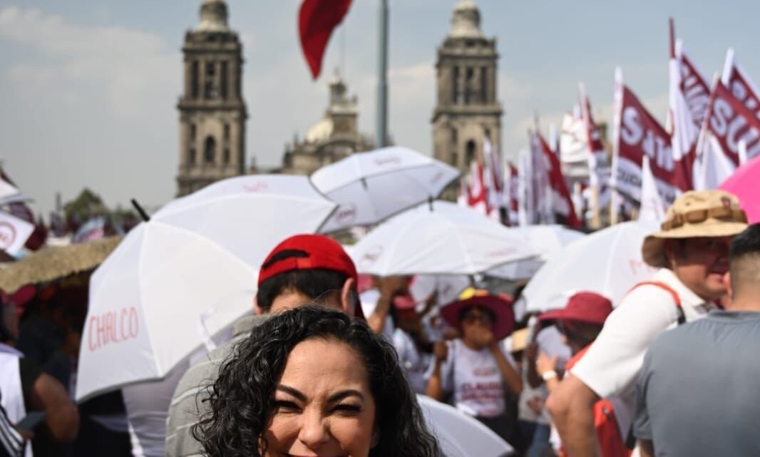 Con la doctora Claudia Sheinbaum, Olga Sosa Ruíz y JR Gómez Leal arrancan campaña por Morena