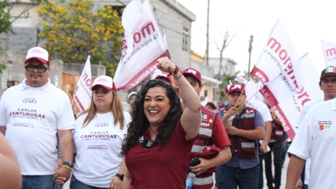 EN NUEVO LAREDO COMO EN TODO TAMAULIPAS, MORENA VA A GANAR: OLGA SOSA EN NUEVO LAREDO COMO EN TODO TAMAULIPAS, MORENA VA A GANAR: OLGA SOSA