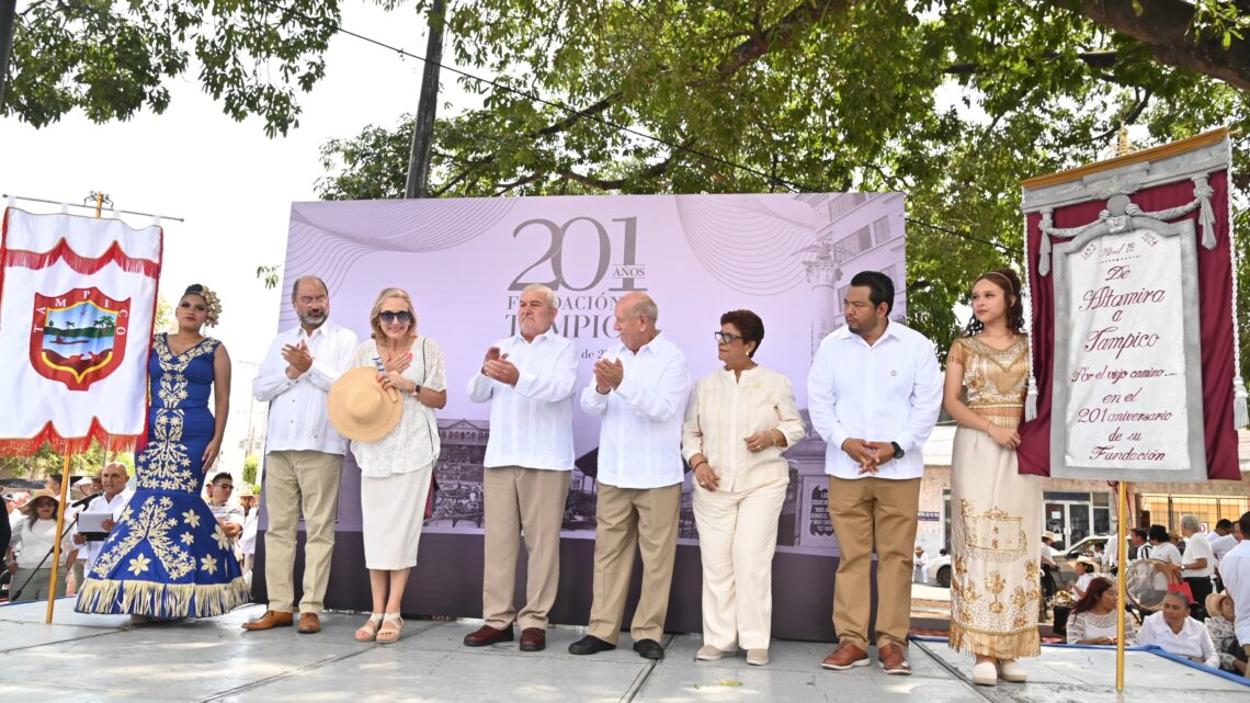 CELEBRA TAMPICO 201 AÑOS DE HISTORIA CELEBRA TAMPICO 201 AÑOS DE HISTORIA