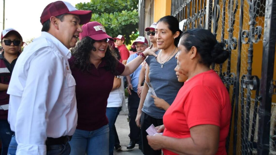 LLEVA OLGA SOSA MENSAJE DE ESPERANZA A FAMILIAS DE CIUDAD VICTORIA