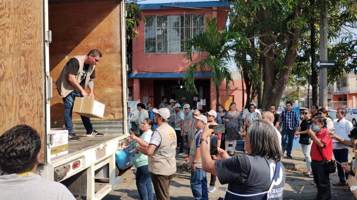LLEGARON LAS BOLETAS PARA LA ELECCIÓN DE ALCALDE Y DIPUTADOS EN TAMPICO LLEGARON LAS BOLETAS PARA LA ELECCIÓN DE ALCALDE Y DIPUTADOS EN TAMPICO
