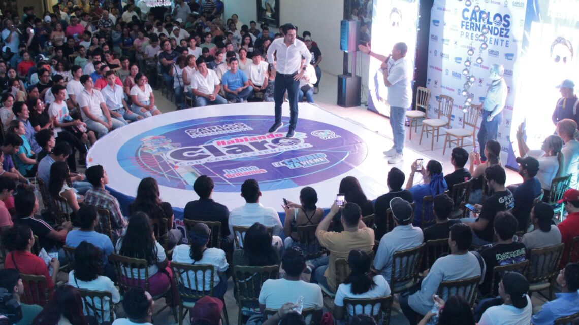 EL CAMBIO PARA MADERO ES CON LOS JÓVENES: CARLOS FERNÁNDEZ EL CAMBIO PARA MADERO ES CON LOS JÓVENES: CARLOS FERNÁNDEZ