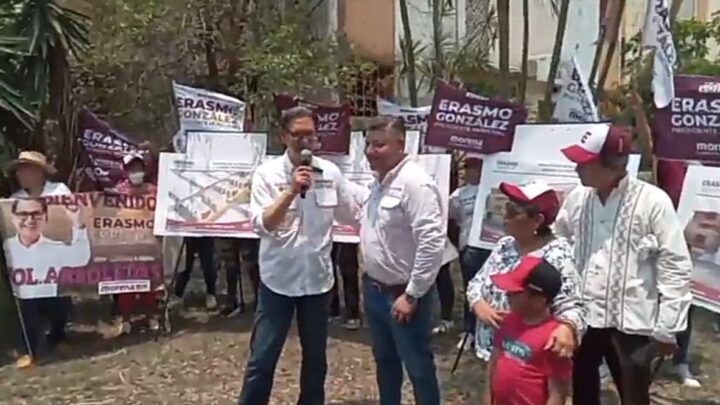 PRESENTA CANDIDATO ERASMO GONZÁLEZ, PROGRAMA PARA EL MEJORAMIENTO DE VIVIENDAS.