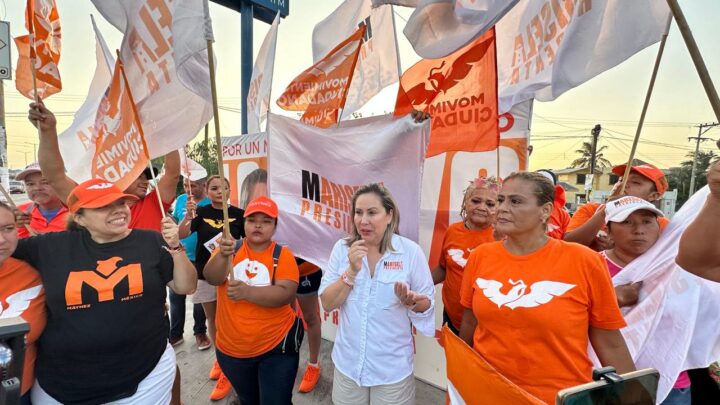 PIDE CANDIDATA DE MC A LA ALCALDÍA DE MADERO A CANDIDATOS Y PARTIDOS, CIVILIDAD POLÍTICA Y RESPETO EN ESTE CIERRE DEL PROCESO ELECTORAL.