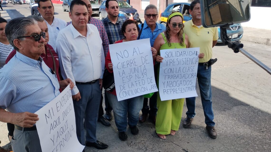 ABOGADOS DEL SUR EN CONTRA DE TRASLADO DE JUNTA FEDERAL DE CONCILIACIÓN A VICTORIA ABOGADOS DEL SUR EN CONTRA DE TRASLADO DE JUNTA FEDERAL DE CONCILIACIÓN A VICTORIA