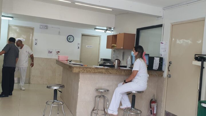 CLÍNICA DIF, ATIENDE HASTA CUATRO CASOS POSITIVOS A LA SEMANA DE CORONAVIRU