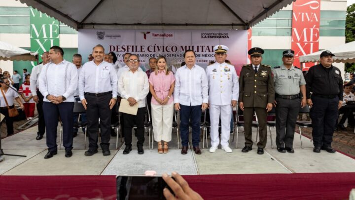 CONMEMORAN EL 214 ANIVERSARIO DE LA INDEPENDENCIA DE MÉXICO.