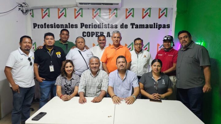 Se realiza cambio de presidencia en Colectivo de Periodistas Tamaulipas Coper