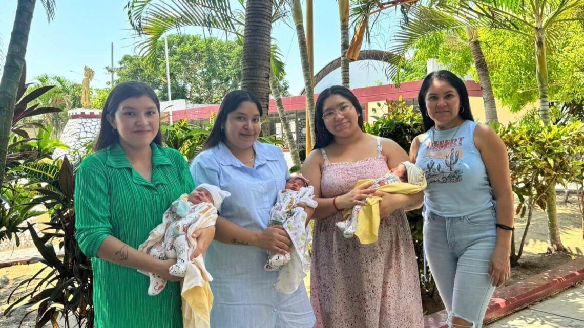 TRES HERMANAS DAN A LUZ EL MISMO DÍA EN ALTAMIRA, SON DOS NIÑOS Y UNA NIÑA TRES HERMANAS DAN A LUZ EL MISMO DÍA EN ALTAMIRA, SON DOS NIÑOS Y UNA NIÑA