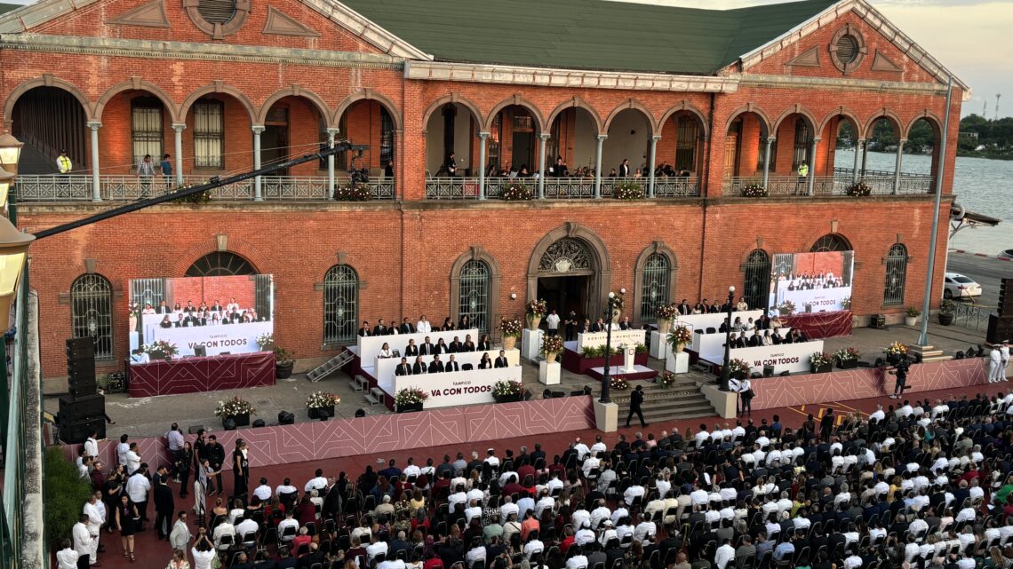 Mónica Villarreal asume la alcaldía de Tampico con promesa de transformación y cercanía al pueblo