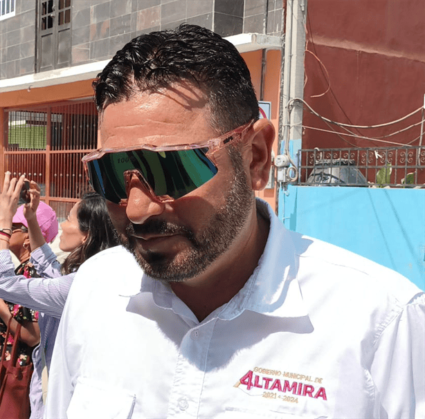 ASEGURA REGIDOR DE ALTAMIRA QUE TRABAJOS EN EL PUENTE LA ESPERANZA FUERON ABANDONADOS
