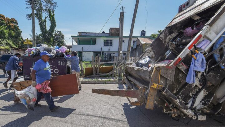 DISMINUYEN REZAGO DE RECOLECCIÓN DE BASURA EN TAMPICO