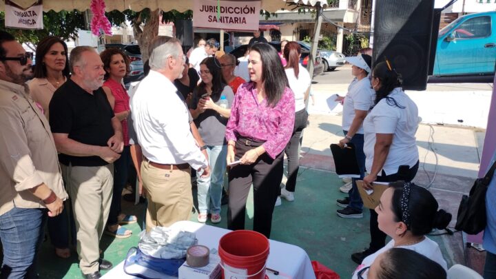 ACTIVA MÓNICA VILLARREAL DELEGACIÓN OCCIDENTE; AYUDARÁ EN GESTIONES A LA ZONA NORTE Y PALACIO MUNICIPAL