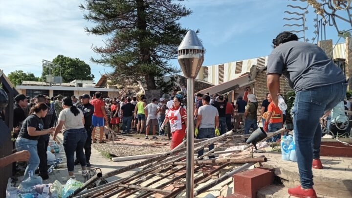 VÍCTIMAS DE ACCIDENTE EN LA IGLESIA DE LA SANTA CRUZ EXIGEN JUSTICIA.