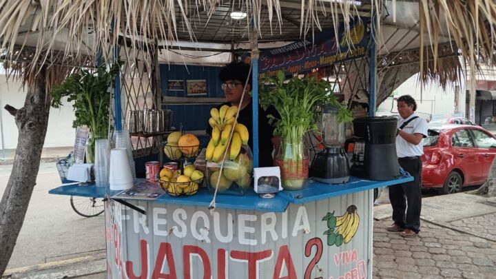 ROBAN LOCAL DE VENTA DE JUGOS EN MADERO