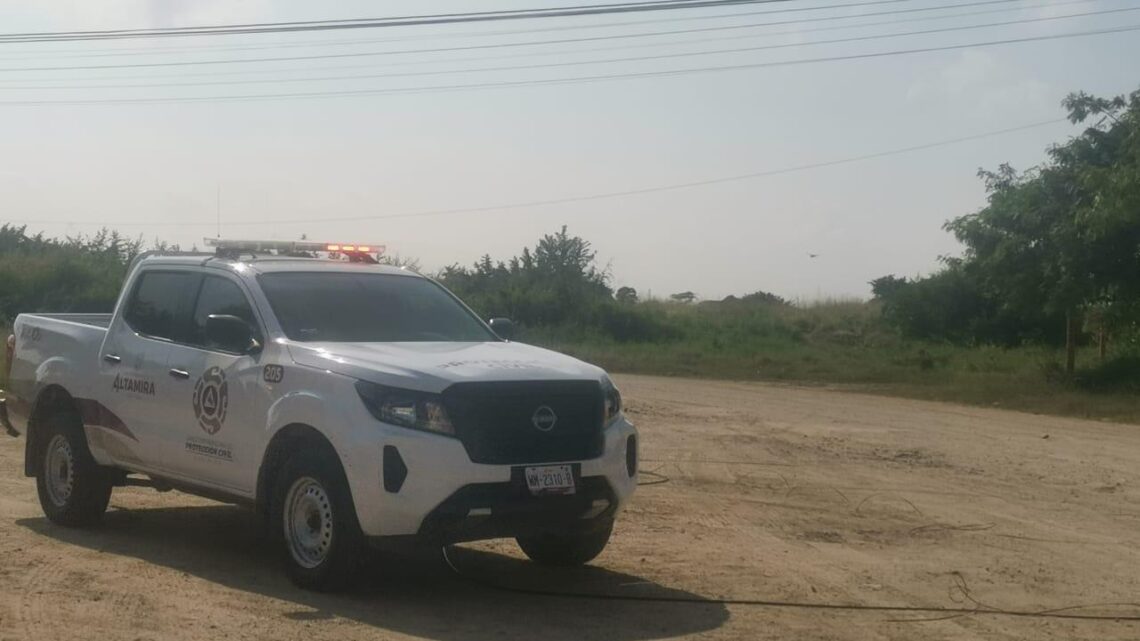 DAÑOS MATERIALES Y UNA MUJER LESIONADA, SALDO DE UN CHOQUE EN ALTAMIRA DAÑOS MATERIALES Y UNA MUJER LESIONADA, SALDO DE UN CHOQUE EN ALTAMIRA