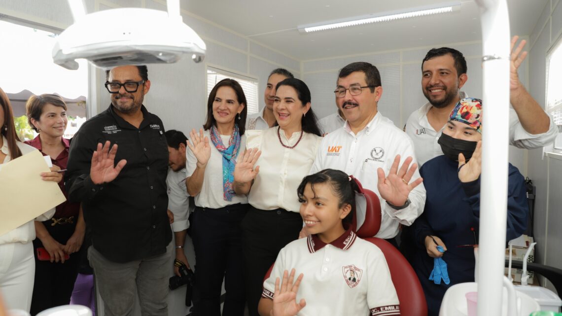 INICIA MÓNICA VILLARREAL CON LA UAT “SONRISAS DEL BIENESTAR” PROGRAMA DE ATENCIÓN ODONTOLÓGICA GRATUITA INICIA MÓNICA VILLARREAL CON LA UAT “SONRISAS DEL BIENESTAR” PROGRAMA DE ATENCIÓN ODONTOLÓGICA GRATUITA
