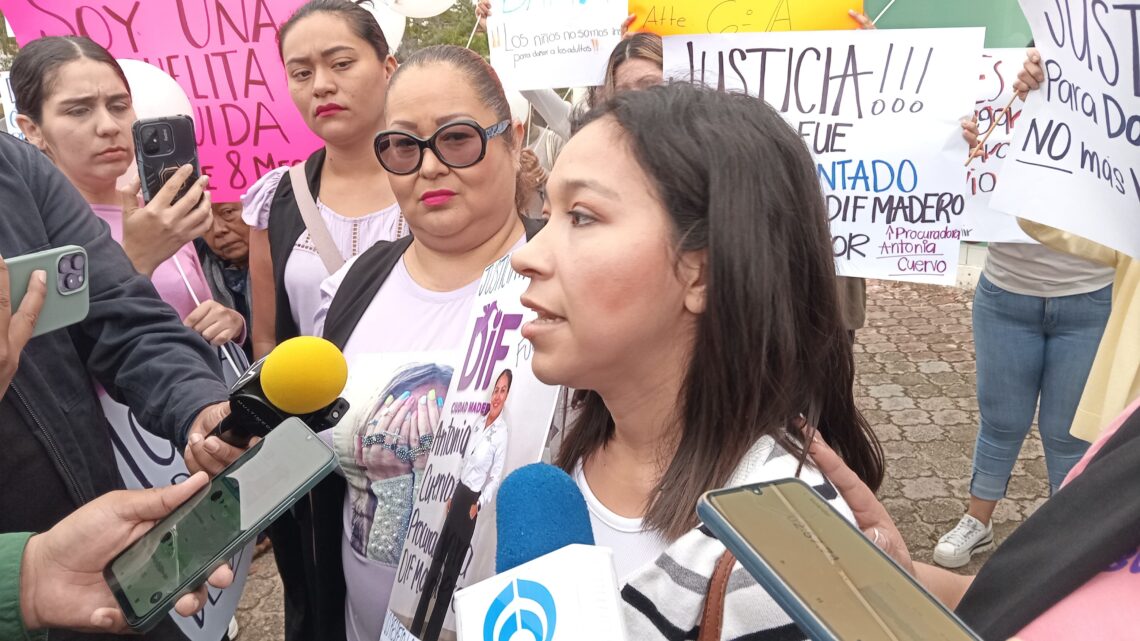 DENUNCIAN CASO DE VIOLENCIA VICARIA EN CIUDAD MADERO.