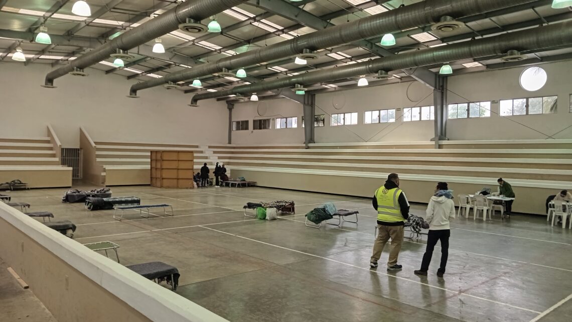 ATENCIÓN A PERSONAS EN REFUGIO TEMPORAL POR FRENTE FRÍO.