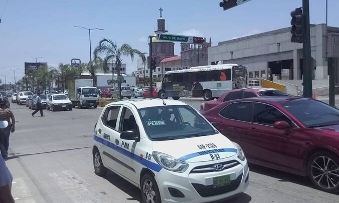 MULTAN A CHOFERES DE LA RUTA TAMPICO-PLAYA POR COBRO INDEBIDO DE 13 PESOS.