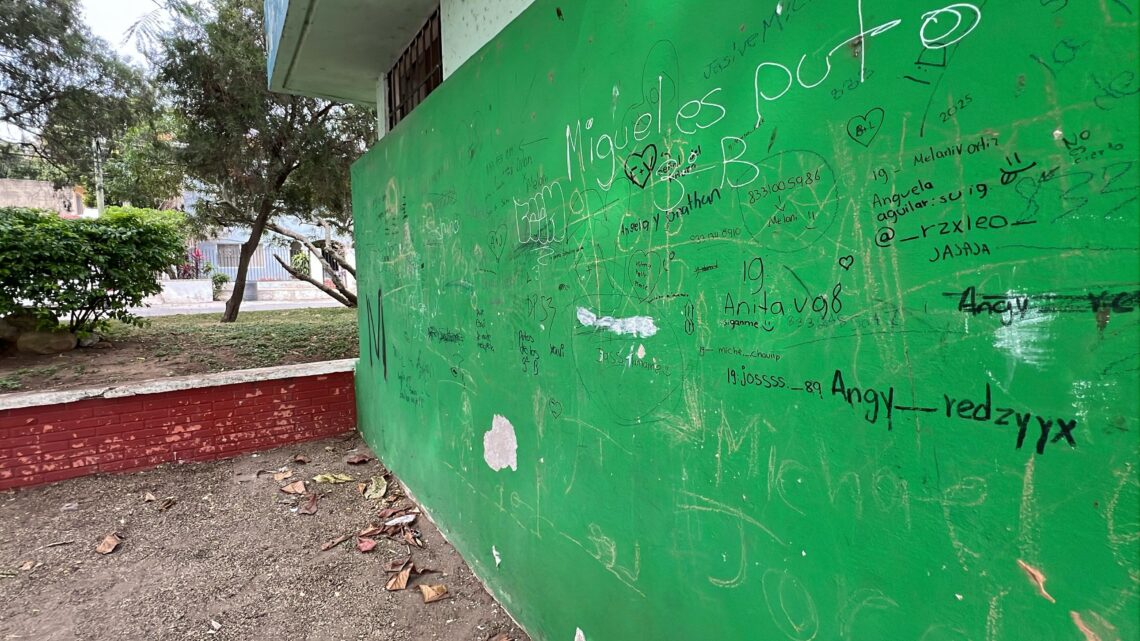 PARQUES Y ESPACIOS PÚBLICOS, AFECTADOS POR “PINTAS” Y GRAFFITI, PROVOCAN MALA IMAGEN
