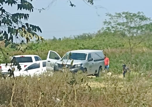 ENCUENTRAN RESTOS ÓSEOS EN LA LAGUNA DE LOS PATOS EN  MADERO.